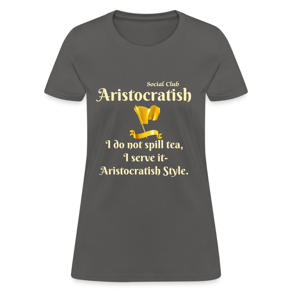Aristocratish Social Club: Serve It - charcoal